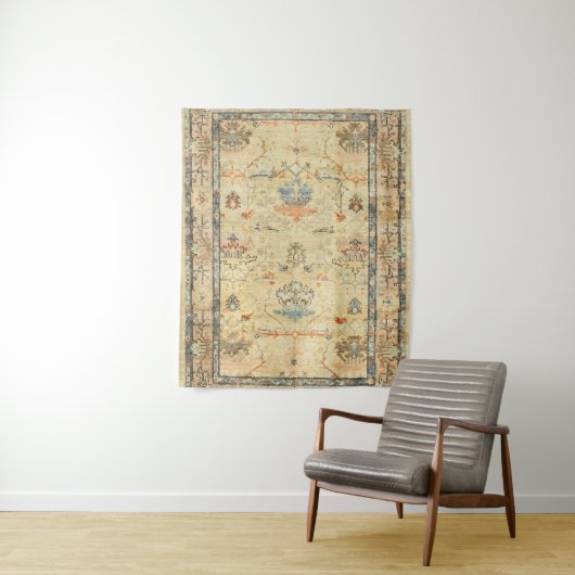 Blues Grau Wandteppich (Beispiel)