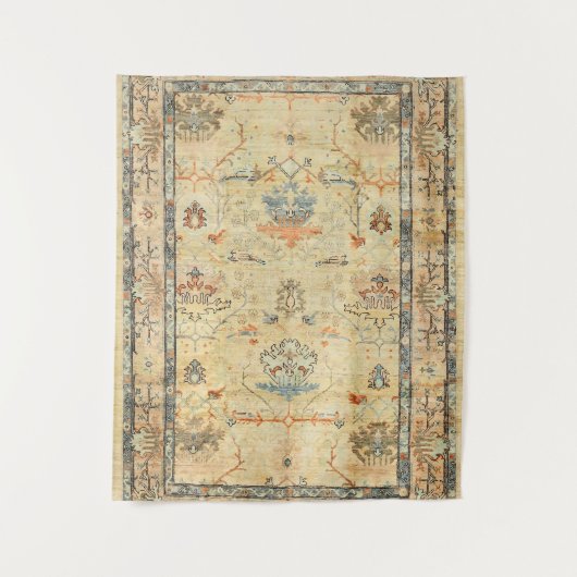 Blues Grau Wandteppich (Vorderseite)