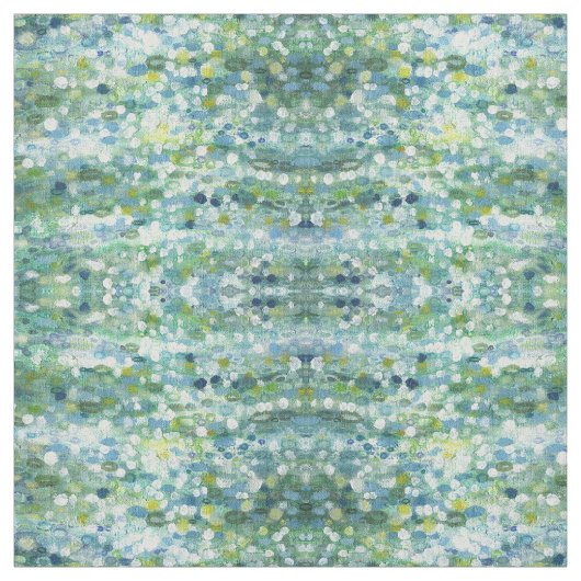 Blues, Grün, Gelb u. Creme-Gewebe 'Clearwater Stoff (Muster)