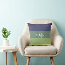 Blues + Grüntöne Name des Farbblockstreifens