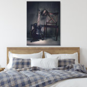 Blues Guitar Leinwanddruck (Insitu (Schlafzimmer))