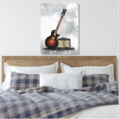 Blues Guitar Leinwanddruck (Insitu (Schlafzimmer))