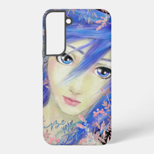 Blues haben es Original Anime Girl Samsung Galaxy Hülle