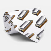 Blues-Harmonika - Krawatte (Gerollt)