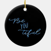 Blues hat es Original Anime Girl Keramik Ornament (Hinten)