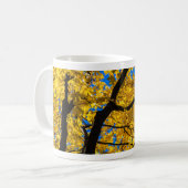 Blues Herbst Kaffeetasse (Vorderseite Links)