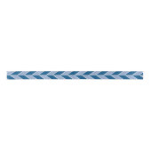 Blues Herringbone Satinband (Vorderseite)