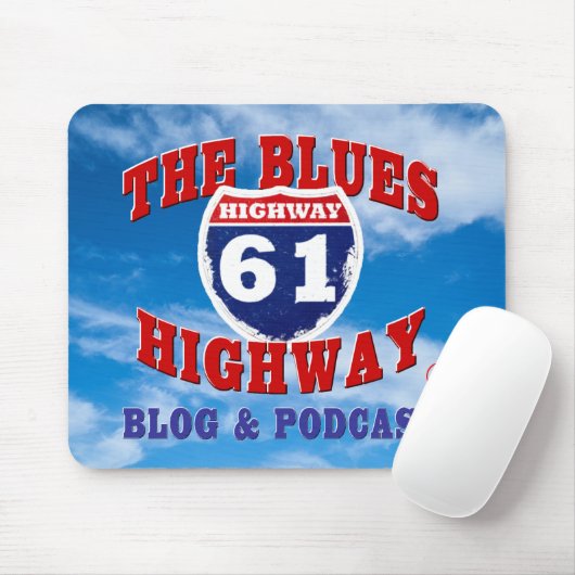 Blues Highway Mouse Pad Mousepad (Mit Mouse)