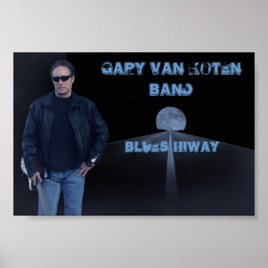 Blues Hiway Poster (Vorne)