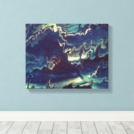 BLUES II LEINWANDDRUCK (Insitu (Holzboden))