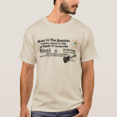 Blues im Band Boonies 2018 T-Shirt (Vorderseite)