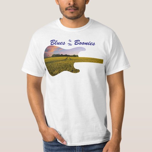 Blues im Boonies 2017 T-Shirt (Vorderseite)