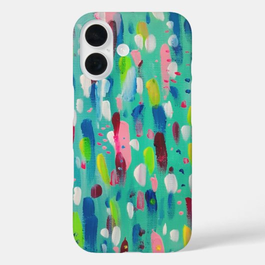 Blues im Frühjahr Abstrakt Case-Mate iPhone Hülle (Rückseite)