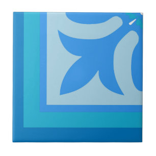 Blues im Ozean Fliese