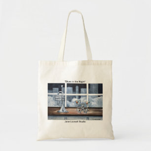 Blues in der NachtTaschen-Tasche Tragetasche