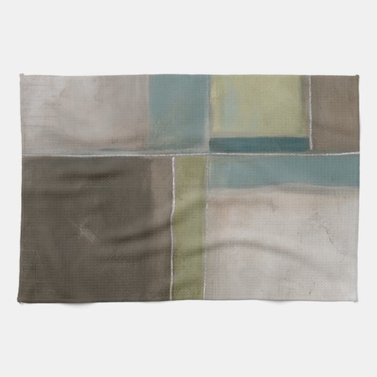 Blues in Dusk II Geschirrtuch (Horizontal)