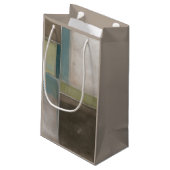 Blues in Dusk II Kleine Geschenktüte (Rückseite Schrägansicht)