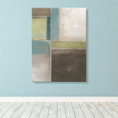 Blues in Dusk II Leinwanddruck (Insitu (Holzboden))