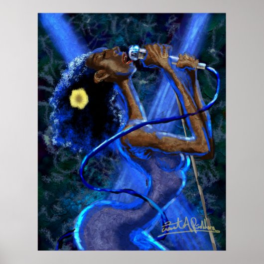 Blues in Rhapsody Poster (Vorne)