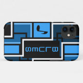 BLUES iPhone Case-Mate Hülle (Rückseite (Horizontal))