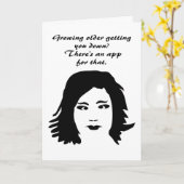 Blues Karte (Gelbe Blume)