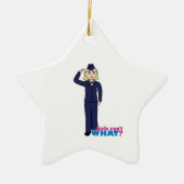 Blues Keramikornament (Vorne)