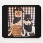 Blues-Labradore Mousepad (Vorne)