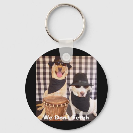 Blues Labradore Schlüsselanhänger (Vorderseite)