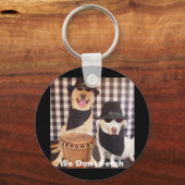 Blues Labradore Schlüsselanhänger (Vorderseite)