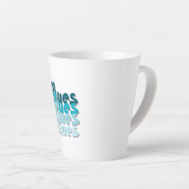 Blues Latte Tasse
