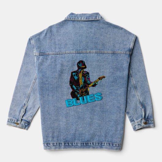 Blues Lover Jeansjacke (Rückseite)