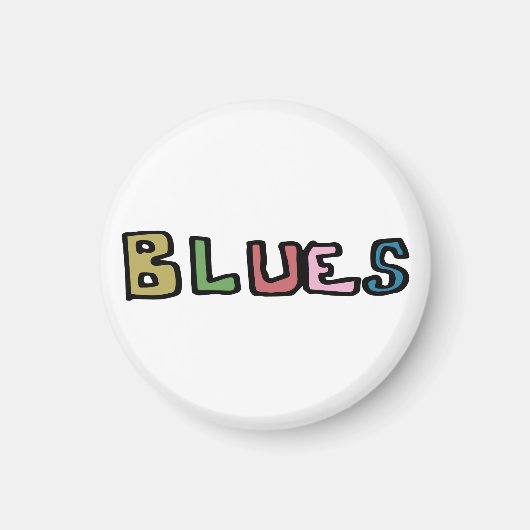 BLUES MAGNET (Vorne)