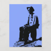 Blues Man Postkarte (Vorderseite)