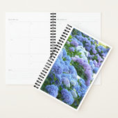 Blues Muse Hydrangeas Spiral Notebook Planer (Anzeige)