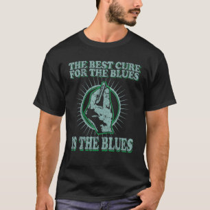 Blues Music Band Vintage Gitarrenlehrerin Blues 2 T-Shirt