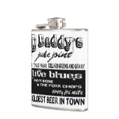 Blues-Musik-Flasche Vintager Juke Flachmann (Links)