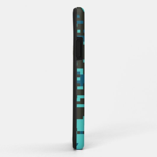 Blues Muster für digitale Camouflage Case-Mate iPhone Hülle (Hinten/Rechts)