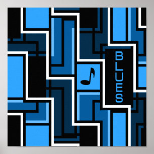 Blues Poster