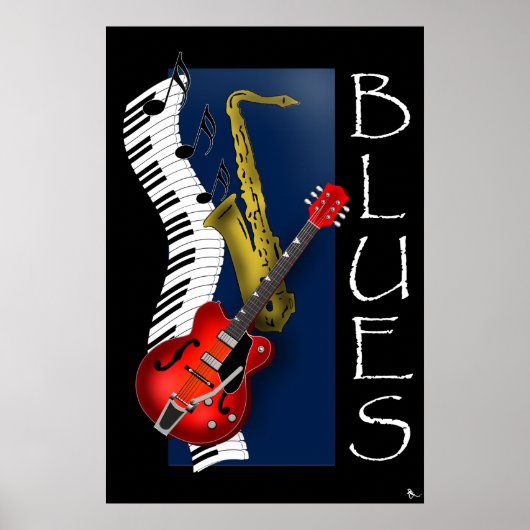Blues Poster (Vorne)