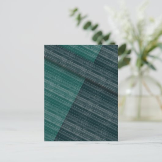 Blues Postkarte (Stehend Vorderseite)