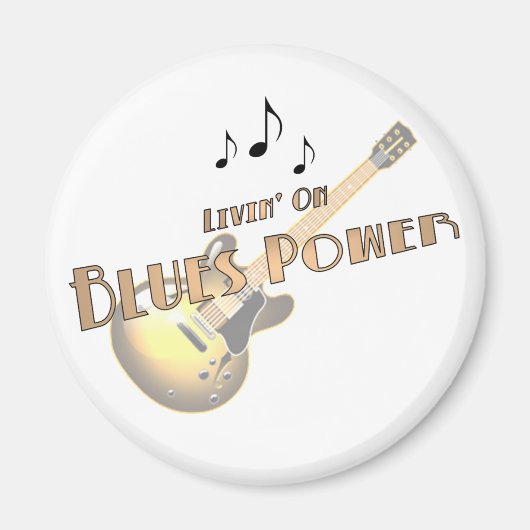 Blues Power Magnet (Vorne)