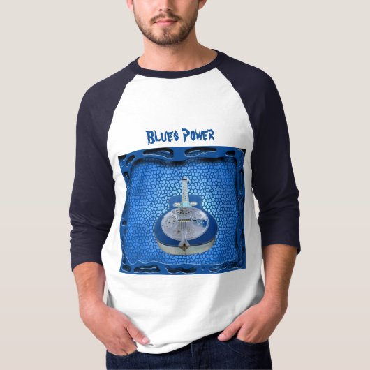 Blues Power T-Shirt (Vorderseite)