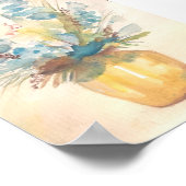 Blues Premium Leinwand Poster (12x18) (Ecke)