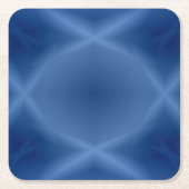 Blues Rechteckiger Pappuntersetzer (Vorderseite)