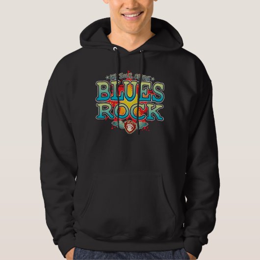 Blues Rock Soul Hoodie (Vorderseite)
