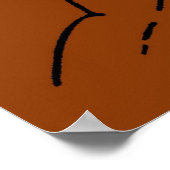 Blues Sängerin Poster (Ecke)