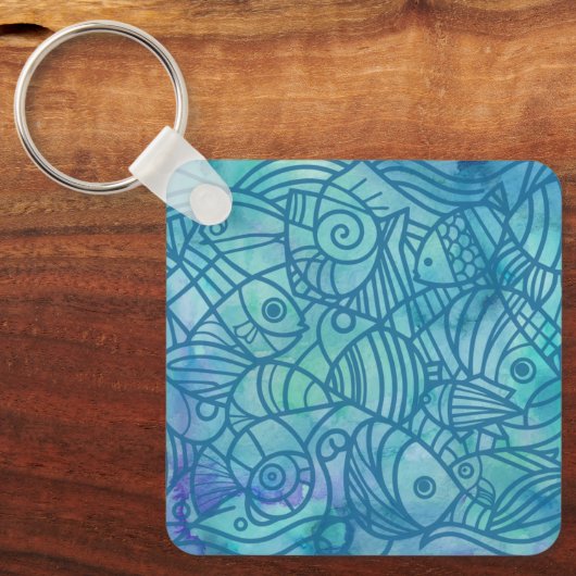 Blues Schlüsselanhänger (Vorderseite)