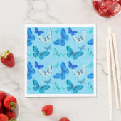 Blues Serviette (Beispiel)