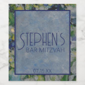 Blues Silvers Weinetikett (Einzelnes Label)