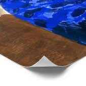 Blues Singer Poster (Ecke)